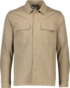 Lindbergh Rip Stop Overshirt L/S Mand Sand Overshirts Str L - hos Maga...