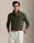 Polo Ralph Lauren Basic Meshlsl-knt Mand Service Green Hthr/c5904 Lang...