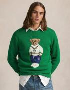 Polo Ralph Lauren Linen Cotton Blendlsl-plo Mand Primary Green Sweater...