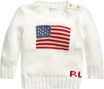 Polo Ralph Lauren Combed Cottonflag CN Swtr-tp-swt Str 12 mdr / 74 cm ...