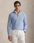 Polo Ralph Lauren 32/2 Cottonlsl-plo Mand Blue Hyacinth Hthr Sweaters ...