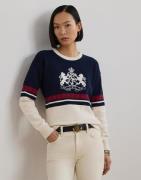 Lauren Ralph Lauren Gassed Cottonls Sweater Kvinde Multi Sweaters Str ...