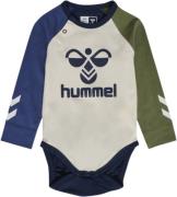 Hummel Hmlassym Body L/S Str 2 år / 92 cm - Blå Langærmede Bodies hos ...