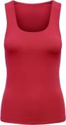 ONLY Onlea S/L 2ways FIT TOP JRS Noos Kvinde Racing Red Toppe Regular ...