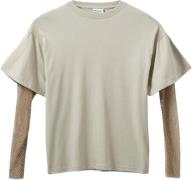 H2OFAGERHOLT Le Tshirt Kvinde Grey Putty Kortærmede T-shirts Str L - B...