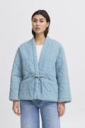 ICHI Ihhevira JA Kvinde Medium Blue Overgangsjakker Loose Fit Str 40 -...