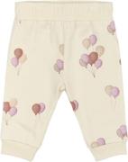 The New Tnsbnola Sweatpants Str 68 - White Swan Aop Bukser hos Magasin