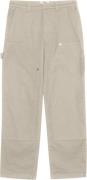 Wood Wood Wwfed Herringbone Workwear Pants Mand Sand Grey Bukser Str 2...