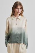 Second Female Avora Blouse Kvinde Agave Green Langærmede Bluser Str M ...