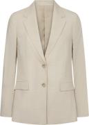 Bruun & Stengade BS Irene Slim Fit Blazer Kvinde Beige Blazere Str 40 ...