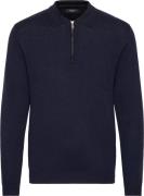 Matinique Mapolo Knit LS Mand Dark Navy Melange Langærmede Poloer Regu...