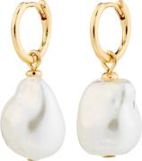 Pilgrim SKY Pearl Earrings Goldplated one size - Creoler hos Magasin