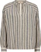 Mos Mosh Mmzeina Linen Blouse Kvinde Spellbound Langærmede Bluser Str ...