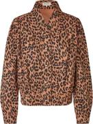 Lollys Laundry Irishll Jacket LS Kvinde Leopard Print Overgangsjakker ...