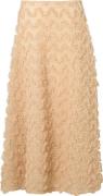 Ida Sjöstedt Carmen Skirt Kvinde Beige Maxi Nederdele Str 40 - hos Mag...