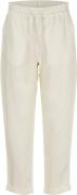 Rosemunde Linen Trousers Kvinde White Bukser Med Brede Ben Str 40 - ho...