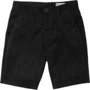 Volcom Frckn MDN Strch SHT 21 Mand Blk Chino Shorts Str 28 - hos Magas...