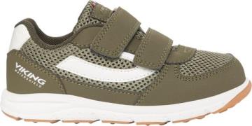 Viking Hovet WP 2V Olive/olive Sneakers Str 29 - hos Magasin