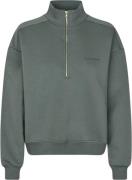 Modström Tiamd Tneck Kvinde Balsam Green Sweatshirts Str L - hos Magas...