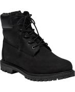 TIMBERLAND Timberland Premium 6 Inch Lace UP W Kvinde Black Snørestøvl...