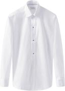 ETON White Striped Satin Tuxedo Shirt Contemporary Fit Mand Hvid Langæ...