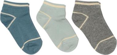 mpKids Bo Sneaker Socks 3-pack Str 29/32 - Gray Mist Multi Mix Strømpe...