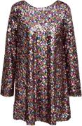 A-VIEW Sequin Dress Kvinde Multi Color Korte Kjoler Str 36 - hos Magas...