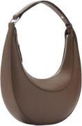 MANGO Oval Shoulder bag U - Skuldertasker Læder hos Magasin