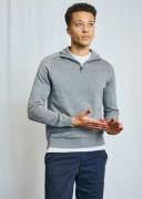 Bruun & Stengade BS Vangelis Regular Fit Knitwear Mand Light Grey Swea...