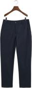 Gant Slim Chinos Kvinde Evening Blue Bukser Str 40 - hos Magasin