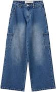 Sofie Schnoor Trousers Str 8 år / 128 cm - Denim Blue Bukser Bomuld ho...