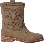 Sofie Schnoor Fridasw Boot Kvinde Dark Sand Cowboy & Biker Str 40 - ho...