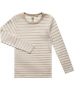 Magasin Mouse 1G Str 4 Beige Stripe Bluser Bomuld