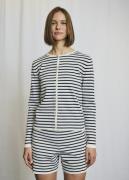 Bruun & Stengade BS Melina Regular Fit Knitwear Kvinde Off White/navy ...