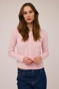 Magasin Mabel 3 100% Cashmere Kvinde Rose Quartz Sweaters Str L Cashme...