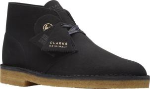 Clarks Originals Desert Boot Black, G, 7 Mand Black Snørestøvler Str 4...