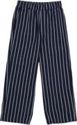 The New Tnniam Pants Str 110-116 cm/5-6 år - Mood Indigo Strip Bukser ...