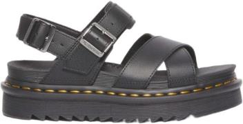 Dr. Martens Voss II Black Athena Kvinde Black Flade Sandaler Str 40 - ...