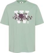 Wood Wood Wwasa bit Flower Mand Blue Surf Kortærmede T-shirts Str M - ...