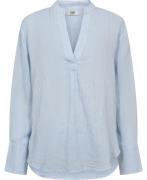 Magasin Fay 1 Kvinde Sky Blue Toppe Str L