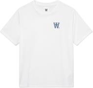 Wood Wood Wwace AA Mand Bright White Kortærmede T-shirts Str L - hos M...