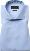 Bruun & Stengade BS Holger Modern Fit Shirt Mand Light Blue Langærmede...