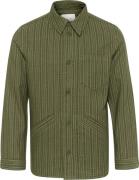 Wood Wood Wwtruesten Mand Dusty Olive Overshirts Str M - hos Magasin