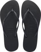 Havaianas Slipper Mand Black Sandaler Str 35-36 - Gummi hos Magasin