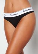 Calvin Klein CK Cotton Thong 001 Black M