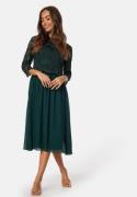 Bubbleroom Occasion Lace Midi Dress Dark green 42