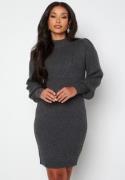 ONLY Onlkatia L/S Dress Knit Dark Grey Melange XS