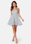 Bubbleroom Occasion Englia Mini Dress Dusty blue L