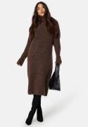 BUBBLEROOM CC Chunky knitted wool mix dress Brown M