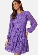 BUBBLEROOM Blanca lace dress Lavender 46